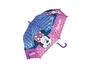 Safta Paraguas Automático 48cm Rayas Minnie Mouse Lucky Multicolor