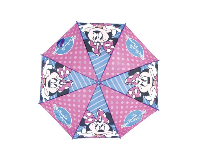Safta Paraguas Automático Minnie Mouse Lucky 48cm Multicolor