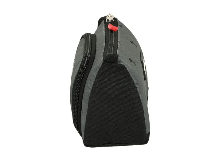 Estuche Escolar BlackFit8 Skull Negro Gris 20 x 11 x 8.5 cm