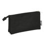 Safta Estuche Portatodo Triple Negro 22x12x3cm