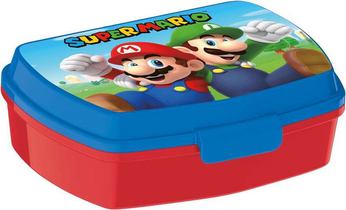 Stor Sandwichera Super Mario Rectangular 17x14x5.60 cm - Modelos Surtidos