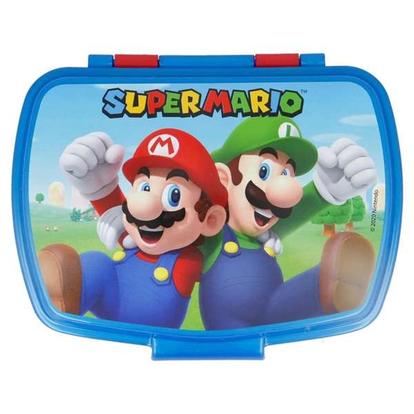 Safta Sandwichera escolar Super Mario 170x133x56 mm