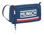 Estuche Escolar Munich Soon Azul 20 x 11 x 8.5 cm