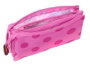 Portatodo Triple Lady Bug Fucsia (22 x 12 x 3 cm)
