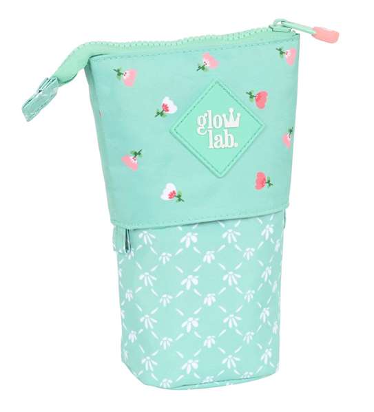 Estuche Cubilete Glow Lab Pepa Verde (8 x 19 x 6 cm)
