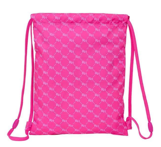 Mochila Saco Infantil Rainbow High Fucsia 26 x 34 x 1 cm