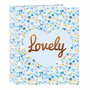 Carpeta de anillas Moos Lovely Azul A4 27 x 33 x 6 cm