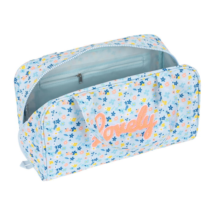 Safta Moos Neceser Rectangular Lovely Azul Claro 31x14x19cm Safta Moos Neceser Rectangular Lovely Azul Claro 31x14x19cm