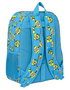 Mochila Escolar Minions Minionstatic Azul 33 x 42 x 14 cm