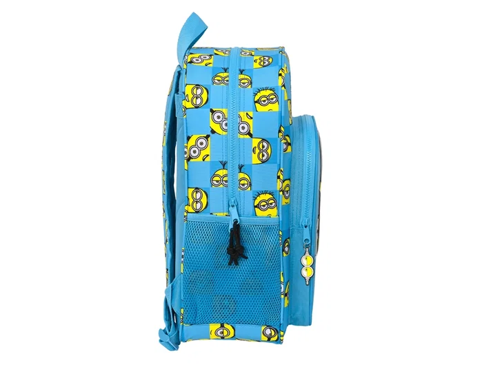 Safta Mochila Minions Minionstatic Adaptable a Carro Azul Safta Mochila Minions Minionstatic Adaptable a Carro Azul