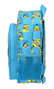 Mochila Escolar Minions Minionstatic Azul 26 x 34 x 11 cm