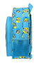 Mochila Escolar Minions Minionstatic Azul 26 x 34 x 11 cm