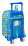 Safta Set de Mochila 232 y Coche 805 Minions Minionstatic Azul, Modelos Surtidos