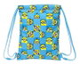 Safta Saco Plano Junior Minions Minionstatic Azul