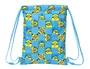 Safta Saco Plano Junior Minions Minionstatic Azul