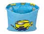 Safta Saco Plano Junior Minions Minionstatic Azul