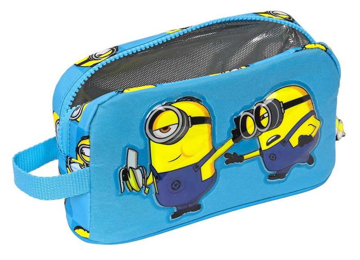 Portameriendas Térmico Minions Minionstatic Azul (21.5 x 12 x 6.5 cm)