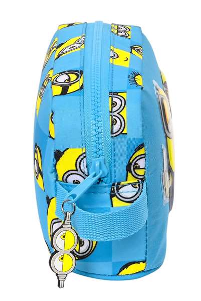 Portameriendas Térmico Minions Minionstatic Azul (21.5 x 12 x 6.5 cm)