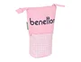 Safta Portatodo Benetton Vichy Rosa Claro