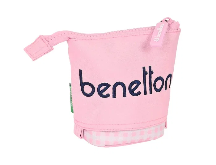 Safta Portatodo Benetton Vichy Rosa Claro
