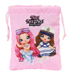Bolsa Térmica Na!Na!Na! Surprise Sparkles Rosa Saco (20 x 25 cm)