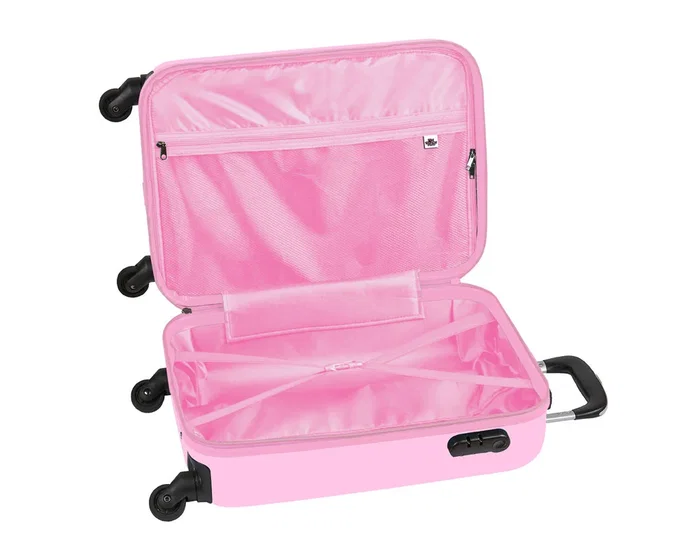 Safta Trolley Cabina Nanana Sparkles Rosa Claro