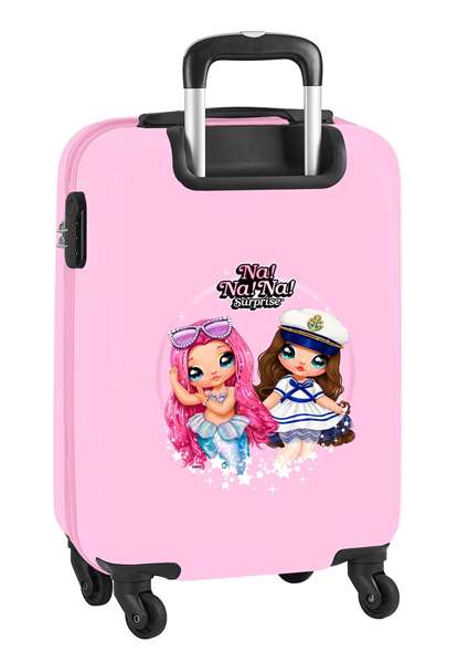 Safta Trolley Cabina 20" "Sparkles" Rosa Claro 34.5x55x20cm