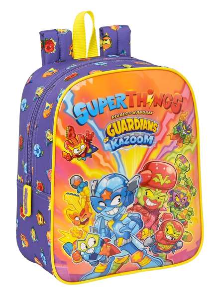 SAFTA Mochila de guardería Superthings Guardians of Kazoom 22x27x10cm