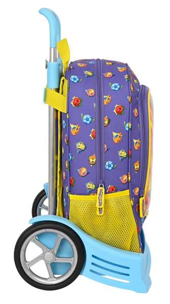 SAFTA Mochila Evolution Superthings Guardians of Kazoom con Carro