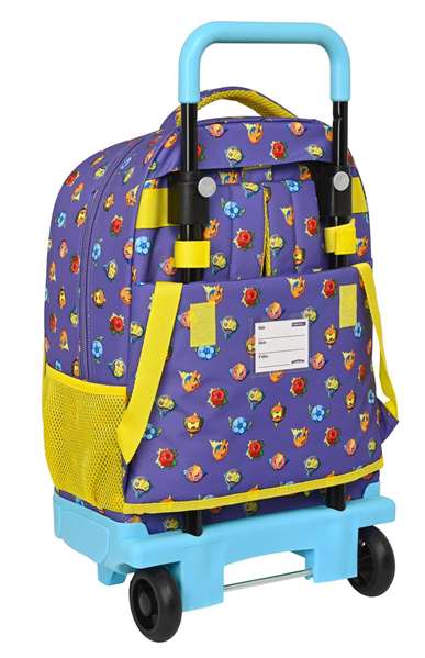SAFTA Mochila Grande con Ruedas Extraíbles Super Things Guardians of Kazoom