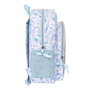 Mochila Escolar Frozen Memories Plateado Azul Blanco 32 X 38 X 12 cm