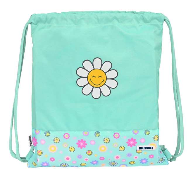Safta Saco Plano Smiley World Summer Fun 35x40x1cm Poliester 300D