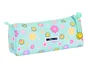 Estuche Escolar Smiley Summer fun Turquesa (21 x 8 x 7 cm)