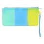 Safta Portatodo Plano Silicona Tricolor Amarillo Azul y Verde