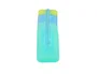 Safta Portatodo Cuadrado Silicona Tricolor Amarillo, Azul y Verde