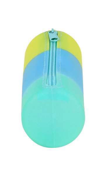 Safta Portatodo Redondo Silicona Tricolor (Amarillo, Azul, Verde) 20x5x5cm