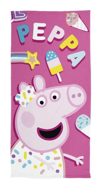 Toalla de baño Peppa Pig Cosy corner (70 x 140 cm)