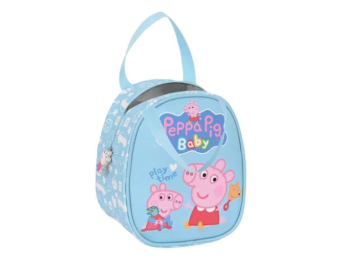 Safta Neceser Térmico Peppa Pig Baby Azul Claro 19x22x14cm