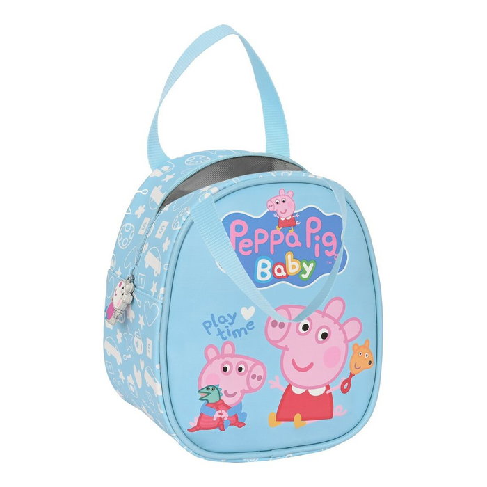 Safta Neceser Térmico Peppa Pig Baby Azul Claro 19x22x14cm