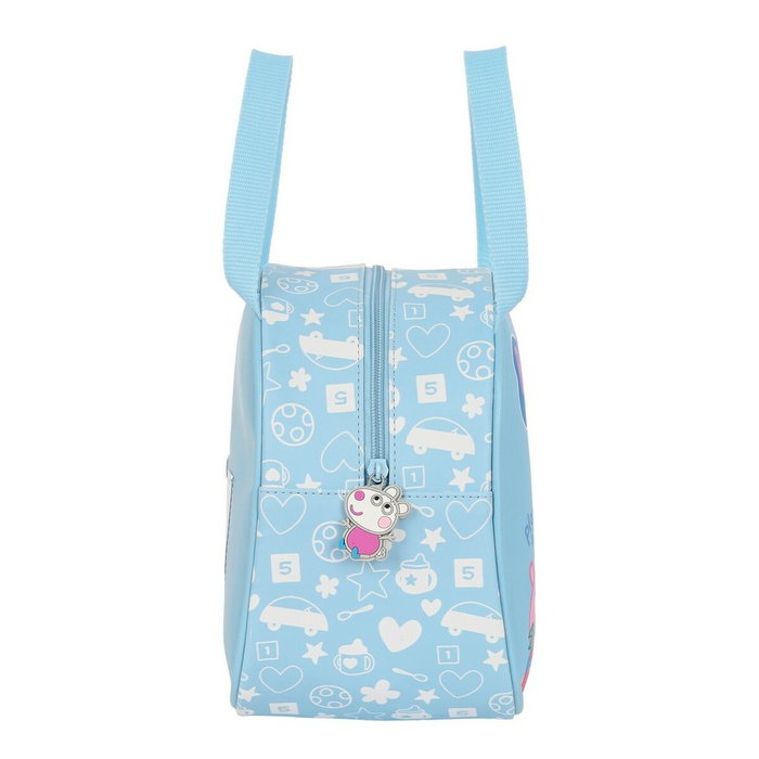 Safta Neceser Térmico Peppa Pig Baby Azul Claro 19x22x14cm