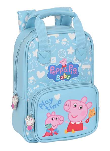Mochila Infantil Peppa Pig Baby Azul claro (20 x 28 x 8 cm)