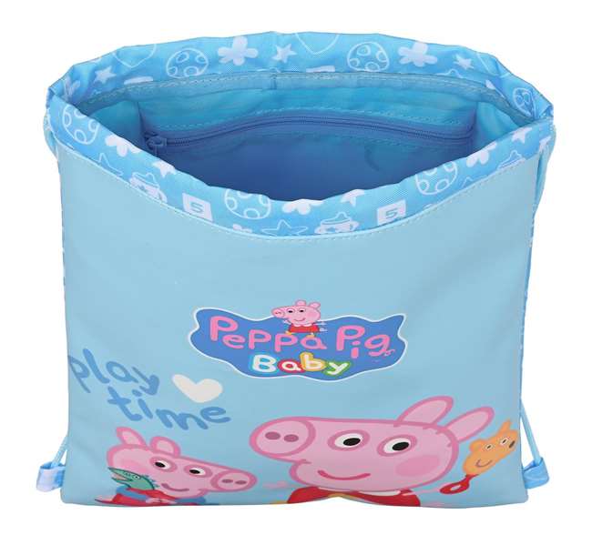 Safta Saco Plano Junior Peppa Pig Baby 26x34x1 cm