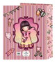 Carpeta de anillas Gorjuss Carousel Salmón A4 27 x 33 x 6 cm