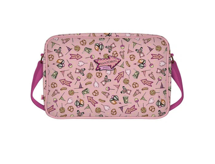Safta Bolsito Viaje Gorjuss™ Fairground Carousel 35x26,5x10,5cm