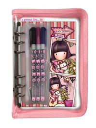 Set de Papelería Gorjuss Carousel 5 Piezas Salmón