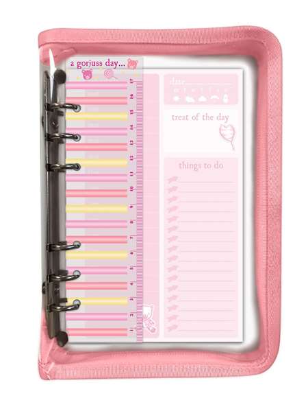 Set de Papelería Gorjuss Carousel 5 Piezas Salmón