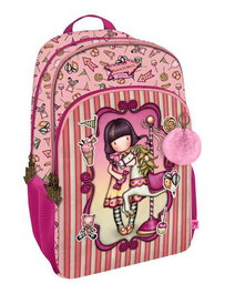 Mochila Escolar Gorjuss Carousel Salmón 29 x 45 x 17 cm