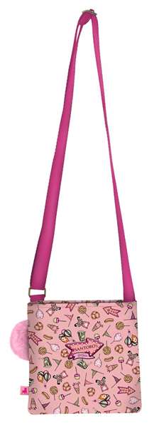 Bolso Bandolera Gorjuss Carousel Salmón (21 x 20 x 1.5 cm)