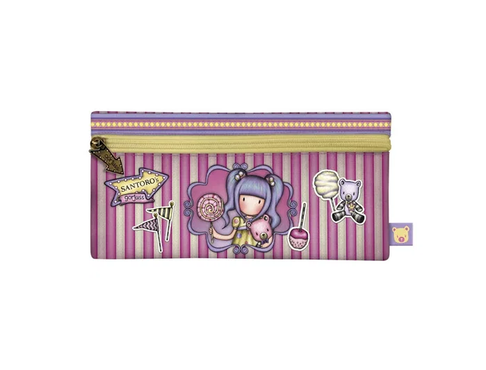 Safta Portatodo Estrecho Gorjuss™ Fairground 'First Prize' 22x11x1,5cm