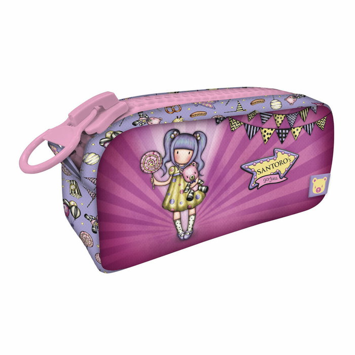 Neceser Escolar Gorjuss First prize Lila 21.5 x 10.5 x 7 cm Neceser Escolar Gorjuss First prize Lila 21.5 x 10.5 x 7 cm